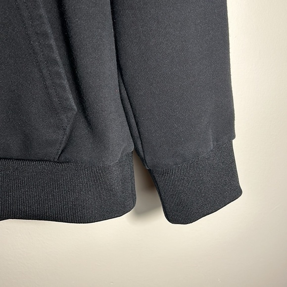 Karl Lagerfeld Paris Mens Colour Block Solid Pullover Hoodie Black US Size M - Picture 5 of 10